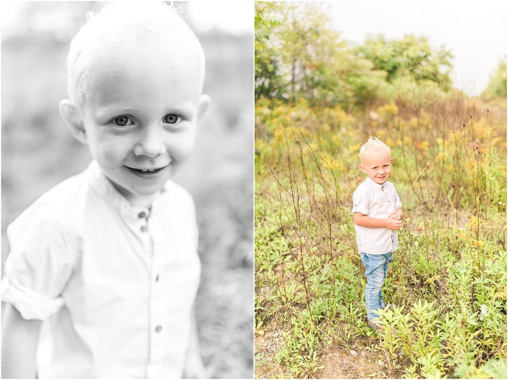 Norfolk County trail family session kids