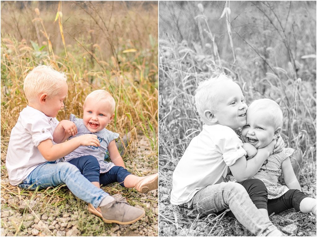 Norfolk County trail family session kids