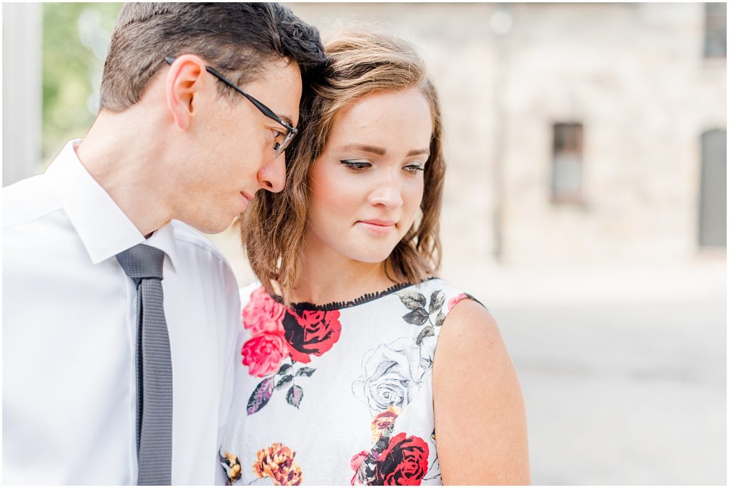 hamilton dundurn castle engagement couple hugging