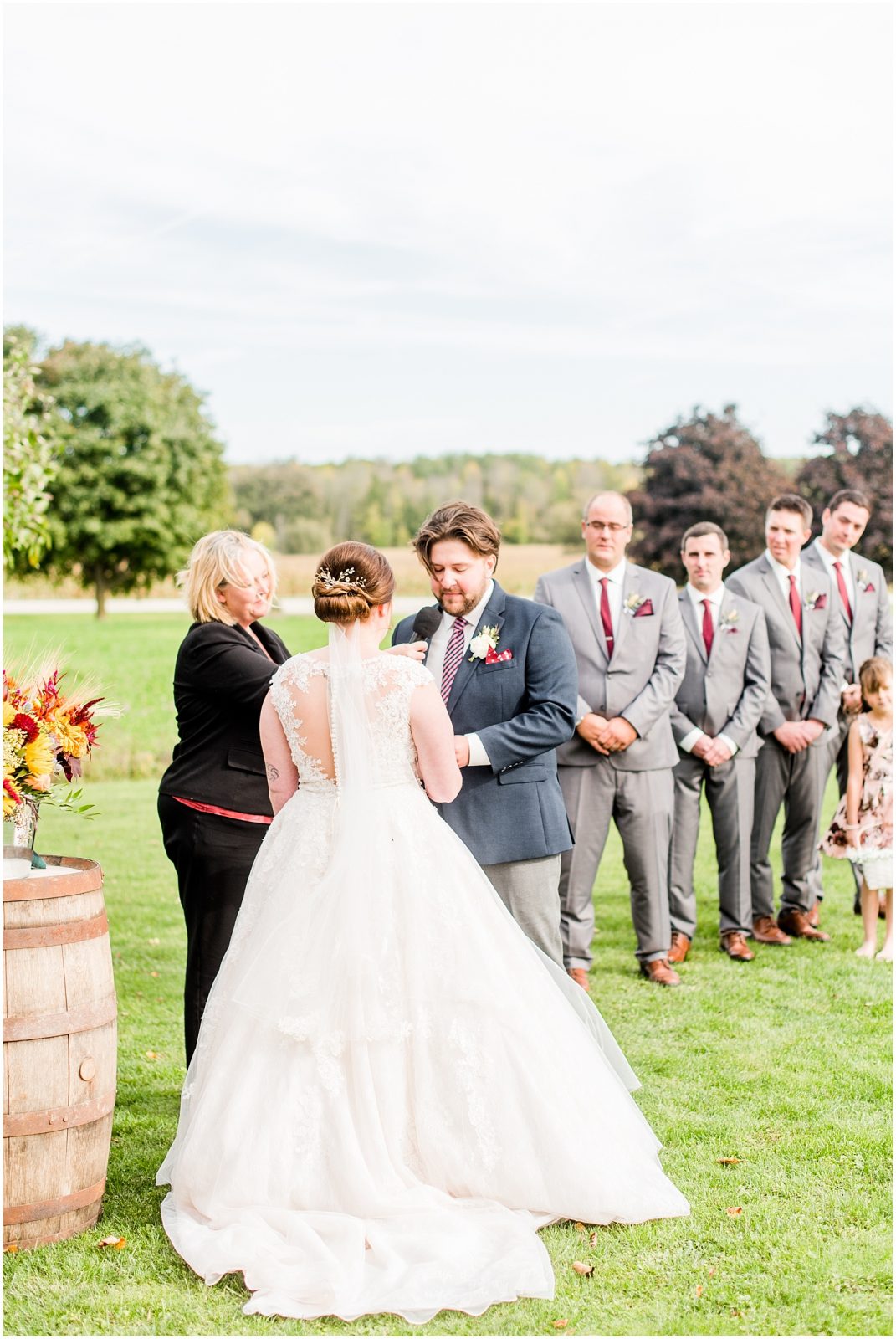 St. Mary's Countryside Wedding ceremony