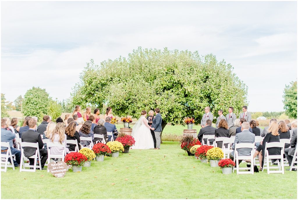 St. Mary's Countryside Wedding ceremony