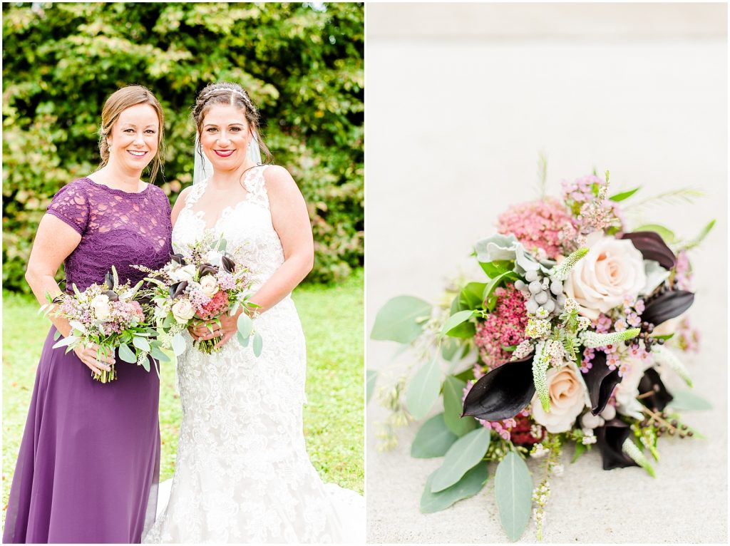 firerock golf course wedding bride and friend