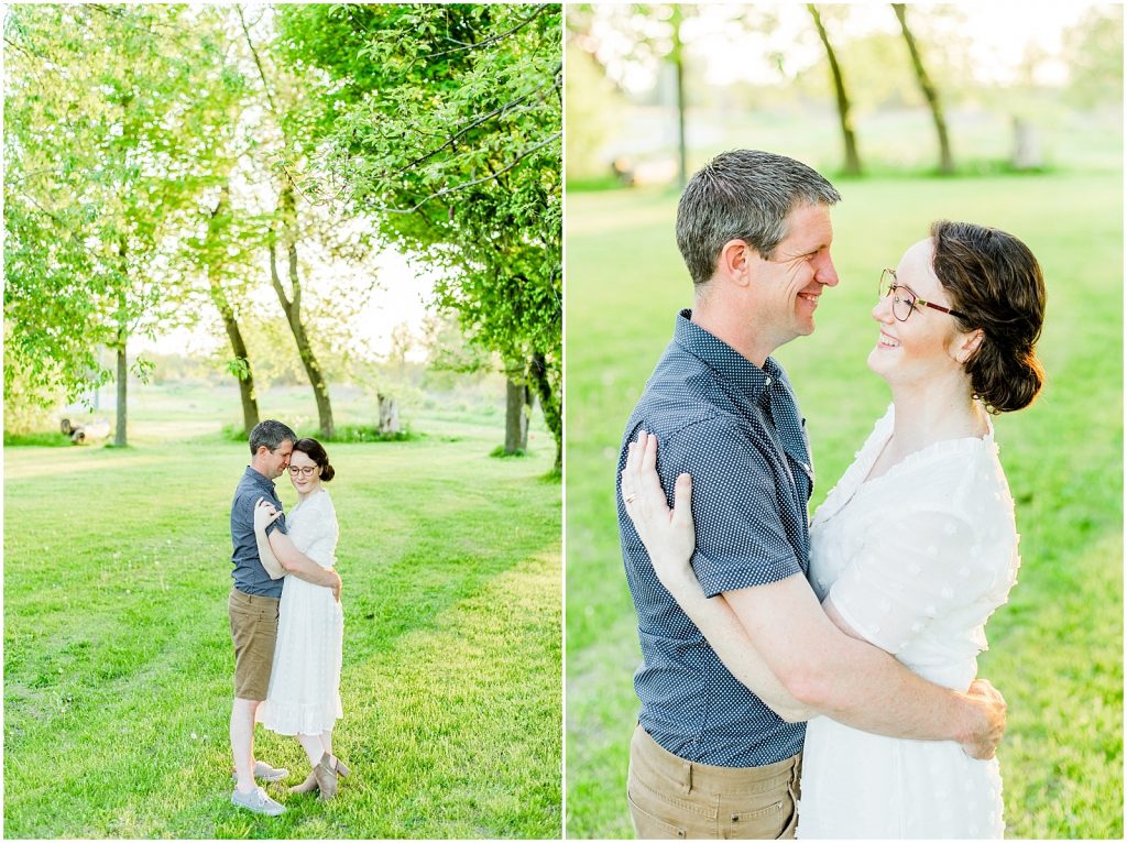 Delhi Countryside Couple Session Hugging in the Trees