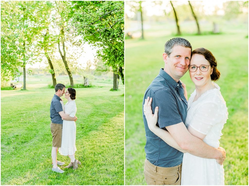 Delhi Countryside Couple Session Hugging in the Trees