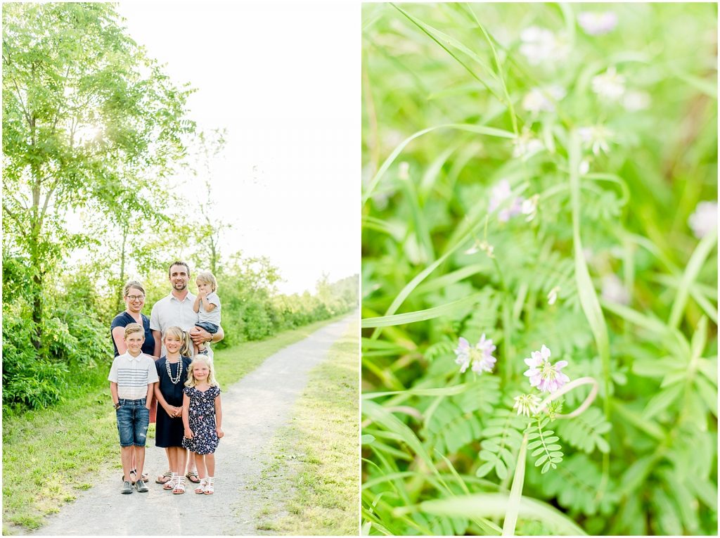 waterford trails family session laughing 