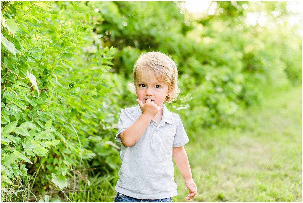 waterford trails family session little boy