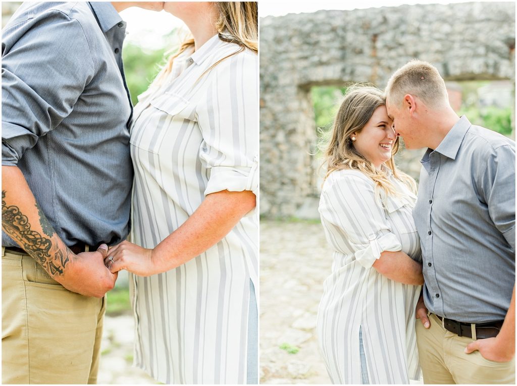 Cambridge Mill Race Park Engagement Session Toronto Wedding Photographer Couple Hugging