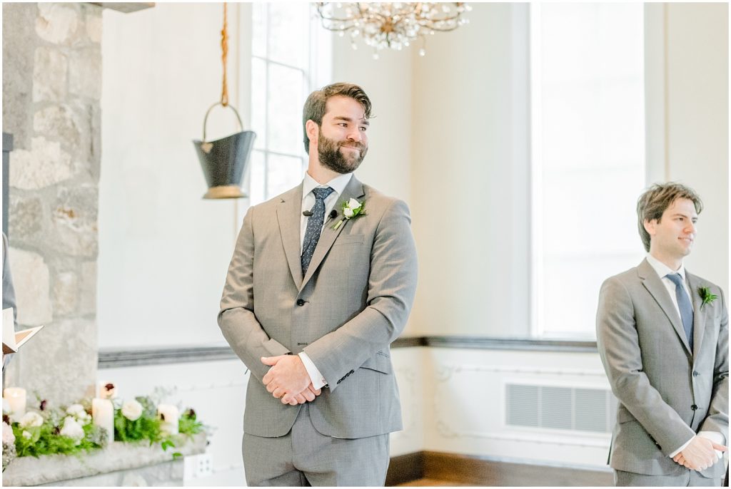 A Sunny Autumn Ancaster Mill Wedding Bride & Groom