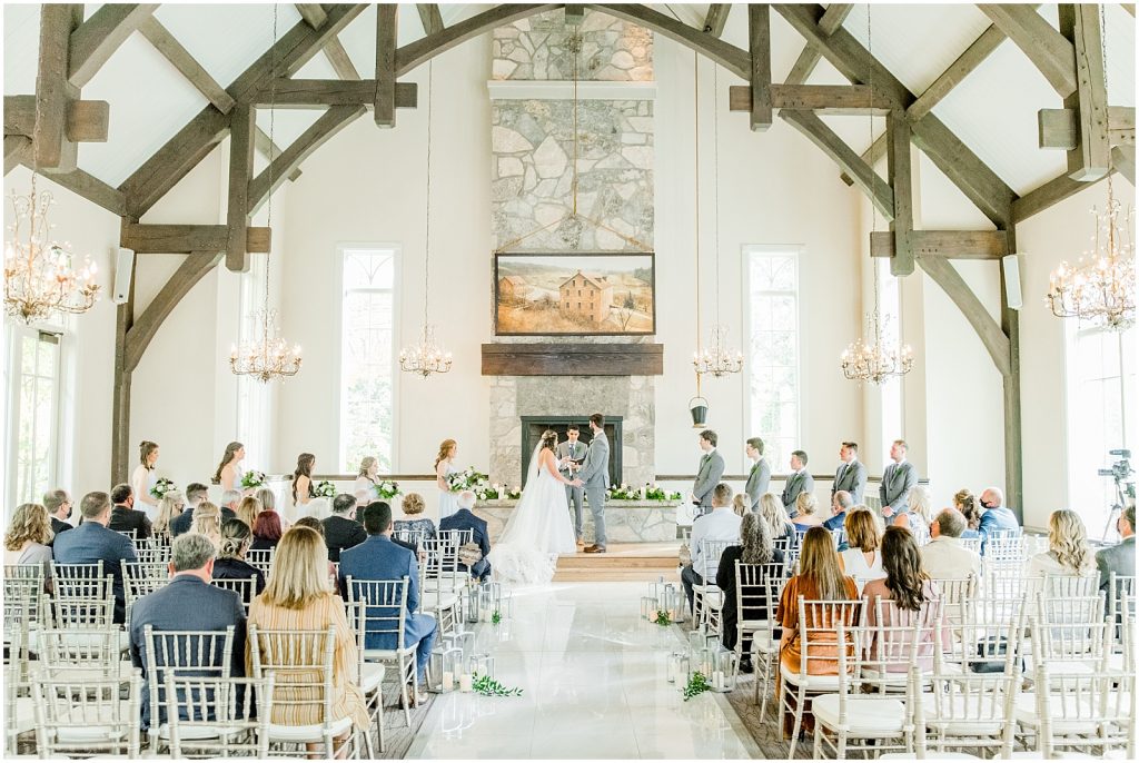 A Sunny Autumn Ancaster Mill Wedding Bride & Groom