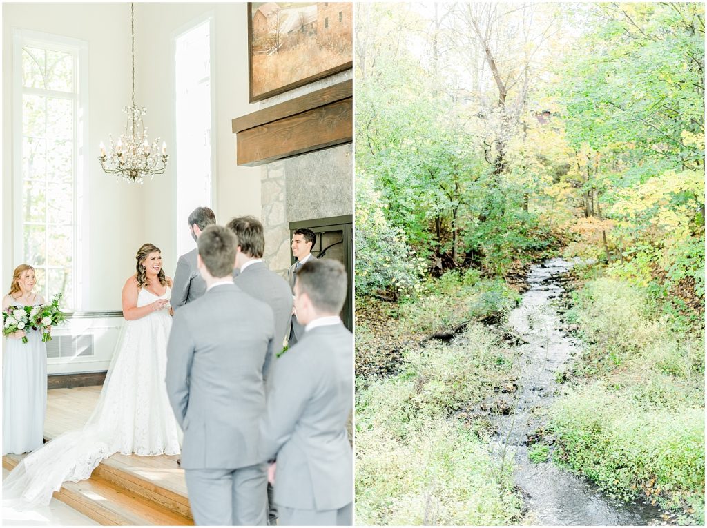 A Sunny Autumn Ancaster Mill Wedding Wedding Party