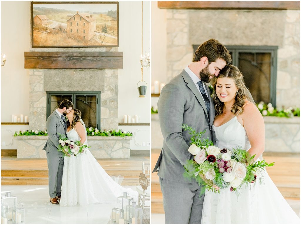 A Sunny Autumn Ancaster Mill Wedding Bride & Groom