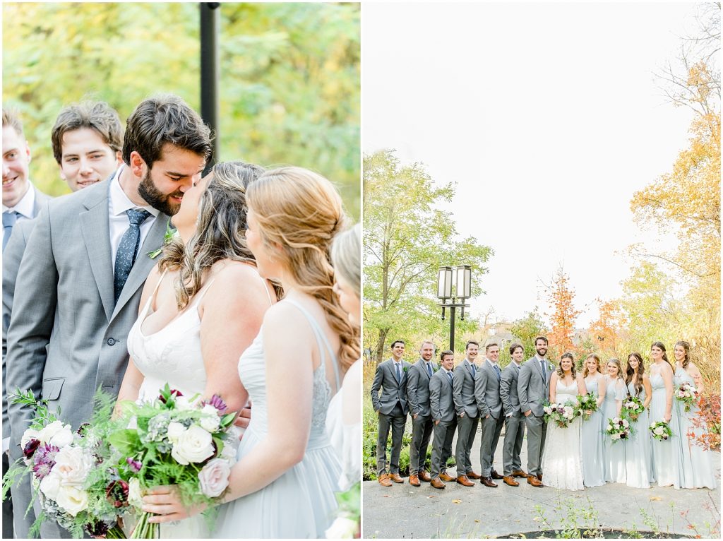 A Sunny Autumn Ancaster Mill Wedding Wedding Party