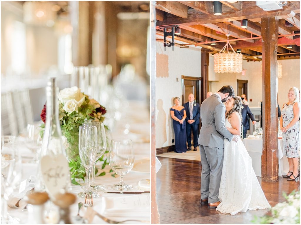 A Sunny Autumn Ancaster Mill Wedding Bride & Groom