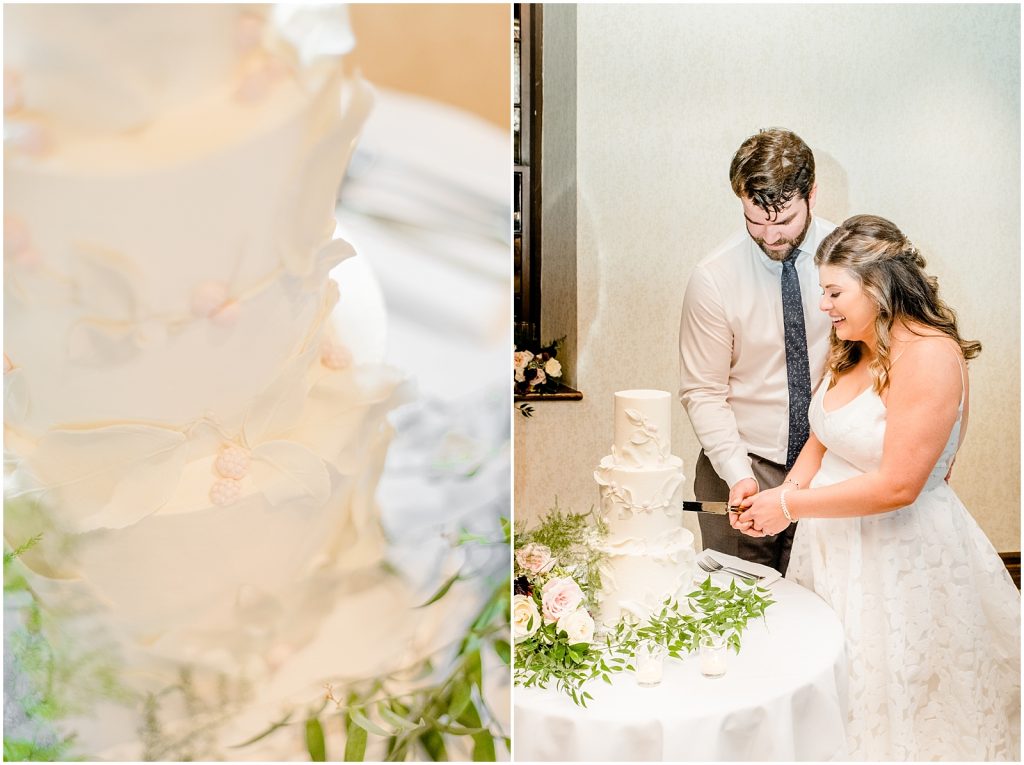 A Sunny Autumn Ancaster Mill Wedding Bride & Groom