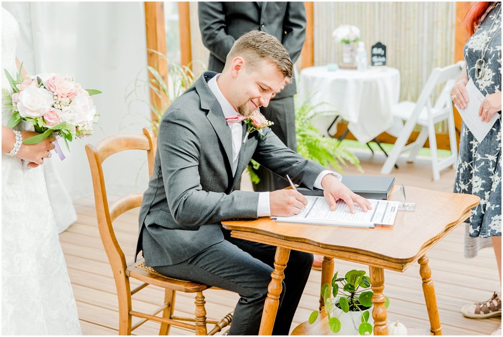 Dorchester Backyard Wedding