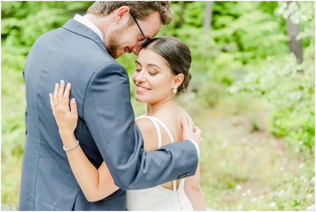 Burnaby Vancouver Wedding Bride and Groom at Camosun Bog