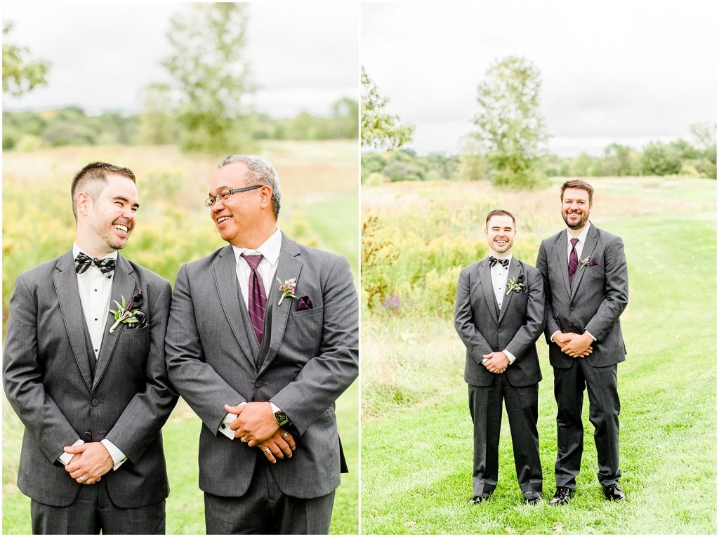 firerock golf course wedding groom and groomsmen