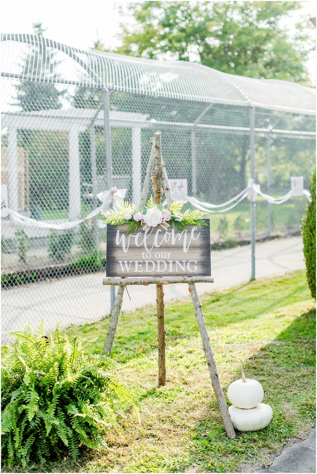 Welcome Sign for Wedding