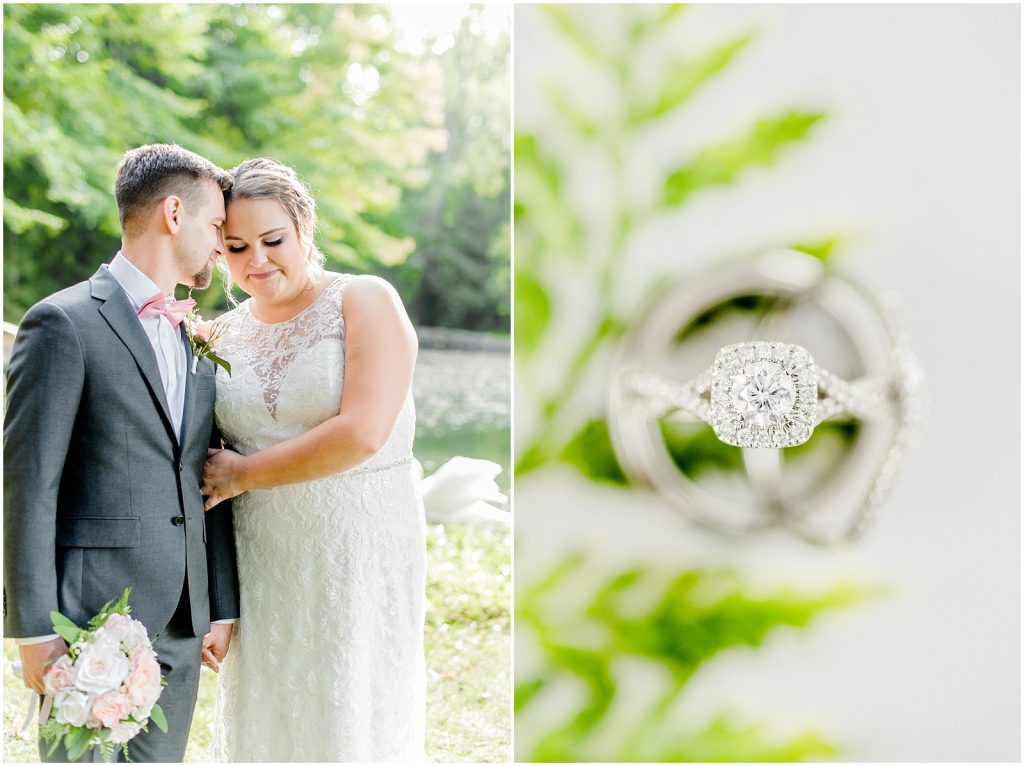Dorchester Backyard Wedding Ring Detail