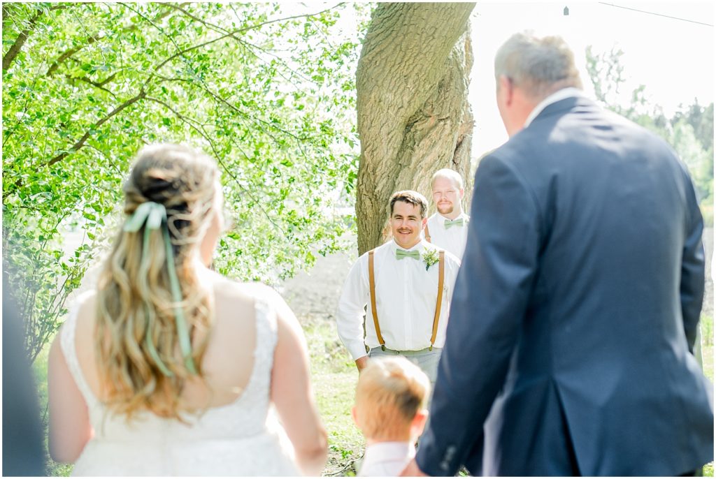 Plympton Chapel Wedding Camlachie ceremony