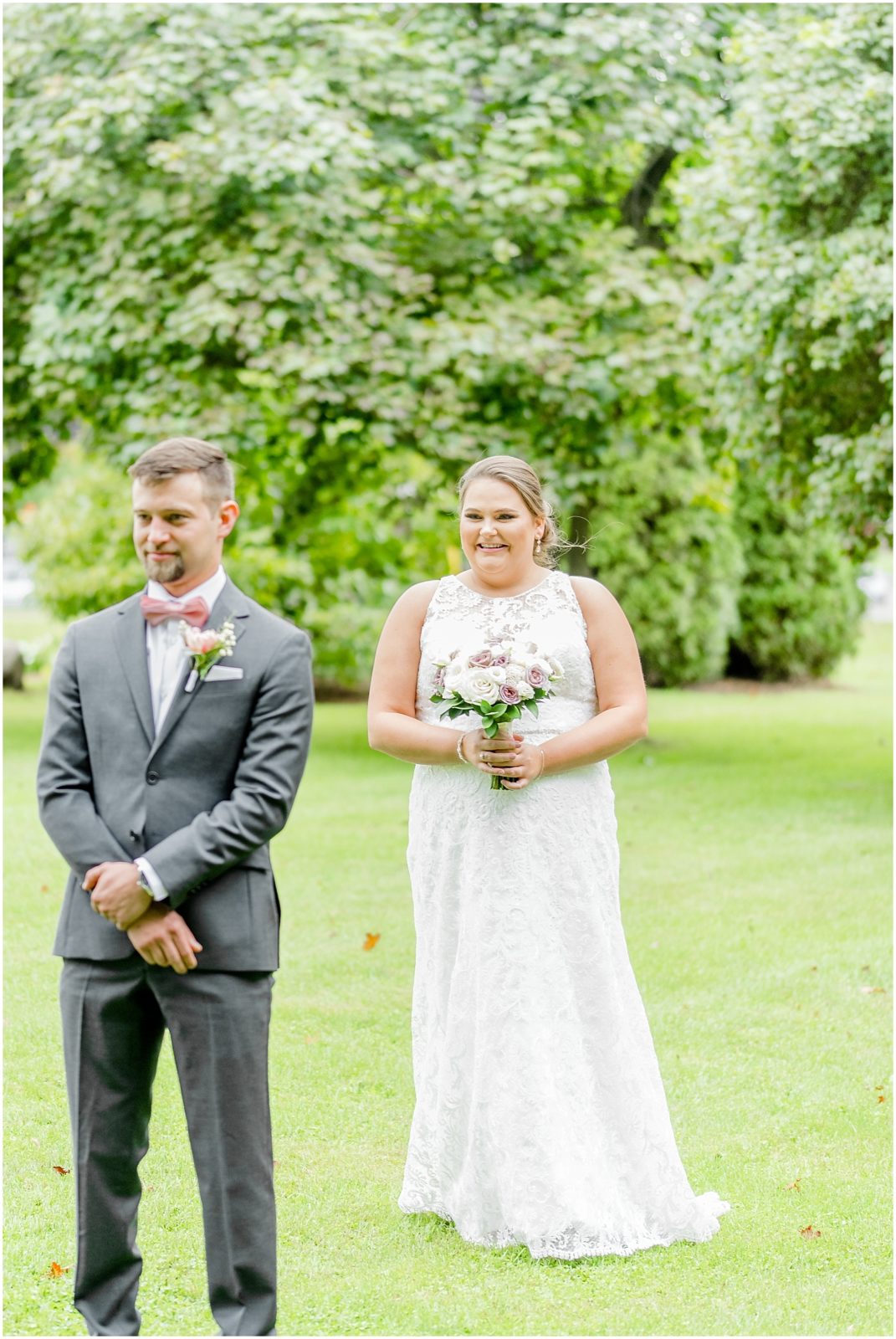 Goodwill Industries Wedding Bride and Groom first look