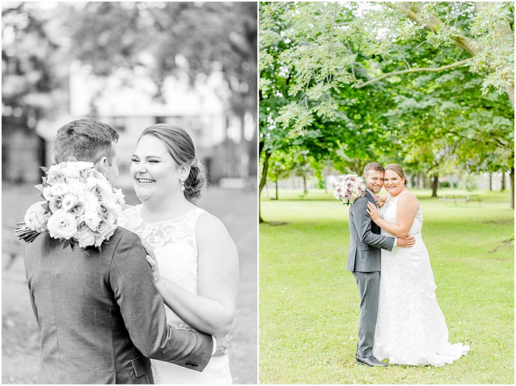 Goodwill Industries Wedding Bride and Groom portraits